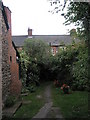 Path from The Drang to rear of Doverhay cottages