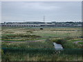 TQ5479 : Drainage Channel on Rainham Marshes by Oxymoron