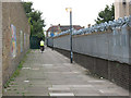 Urban cycle path, Abbey Wood