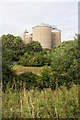 Sugar beet factory silos