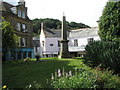 Memorial Thomas Baker within churchyard at St Mary the Virgin, Lynton