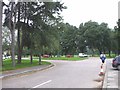 Former trolley-bus turning circle, Llandaff Fields