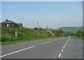 Triangulation pillar by the roadside, Oldham Road A672, Rishworth