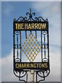 Sign for The Harrow