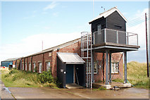 TM4349 : National Trust wardens' office, Orford Ness by Phil Champion