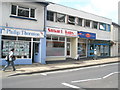 Small shops in Queen Street