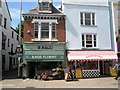 Traditional shop fronts in Boutport Street