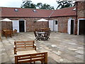 Courtyard Cafe at The Lavender House Mill Green Crayke