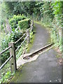 Drain on the high path above Lynmouth