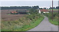 Redgate Lane from the junction of the B1456