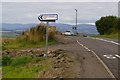 Lochlands / Forfar Road at its junction with South Leckaway Farm Road