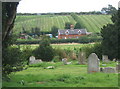 View from Shotley churchyard