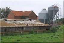 TM2336 : Farm outbuildings at Charity Farm by Andrew Hill