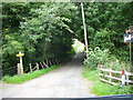 Track leading to Birkenside and The Knock Farms