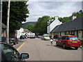 The main street in Ballachulish village