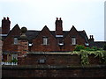 Willoughby Almshouses. Built in 1665 by George Willoughby