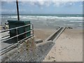 Stream outfall, Pendine