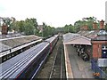 Evesham Railway Station from the footbridge