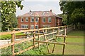 SU4739 : Newly built house on site of former Little Pit, Wonston by Peter Facey