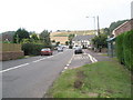 Looking along Station Road towards Washford Station