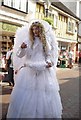 An angel visits Preston Street during the Hop Festival