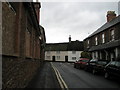 Looking down Selborne Place towards Bampton Street