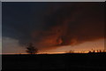 Storm over Chacombe Hill