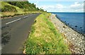 D3509 : The Antrim coast road near Ballygally by Albert Bridge