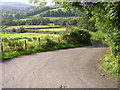 Road leading downhill,   by Rhiwrhwch Isaf