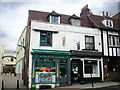 Shops at the junction of Earl Street and Market Street