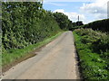 Country lane near Marley Hall