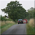 Hose Lane near Glebe Farm