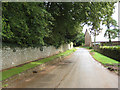 Country road in Biddlestone