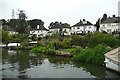 Bellfields from the River Wey