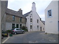 Walking towards Stromness Museum