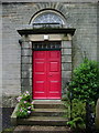 Scorton Methodist Church, Doorway