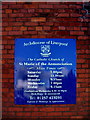 The Catholic Church of St Marie of the Annunciation, Standish, Sign