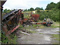 Disused breeze block factory, Ebbw Vale