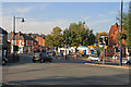 Town Centre, Sandiacre from the bridge over the canal