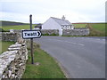 Road to Twatt, off the A966