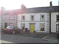 House with a yellow door, Glenarm