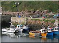 Boats In Crail Harbour