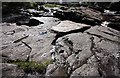 Rocks by Falls of Dochart, Killin