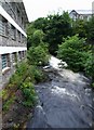 Waterfall next to The Trefriw mill