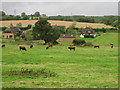 Bereforstal Farm from the Elham Valley Way