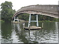 Temple footbridge