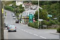 The A399 Watermouth Road approaching Hele with Corn Mill Close on the Right.