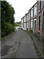 Looking down the first half of Hillside Road