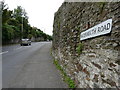 The A399 Watermouth Road approaching Chambercombe.