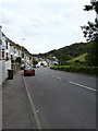 The A399 Watermouth Road approaching Hele.